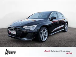 Schwarz Gebraucht 2024 Audi A3 Sportback Sport Limousine | 37.990 € (Fairer Preis)