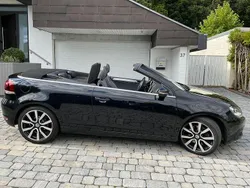 Schwarz Gebraucht 2014 VW Golf Cabriolet Exclusive Cabrio | 14.300 € (Fairer Preis)