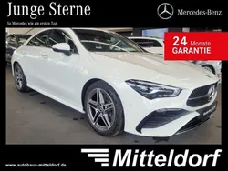 Weiß Gebraucht 2024 Mercedes CLA200 Advanced Plus Coupé | 36.880 € (Etwas zu teuer)