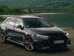 Schwarz Gebraucht 2021 Audi RS4 Sport Kombi | 69.000 € (Teuer)
