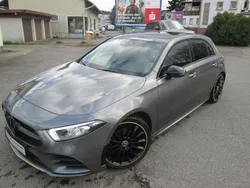 Mountaingrau met. (metallic) Gebraucht 2018 Mercedes A200 Edition 1 Limousine | 19.900 € (Etwas zu teuer)