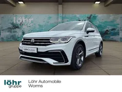 Pure white Gebraucht 2022 VW Tiguan R-line SUV | 34.980 € (Guter Preis)