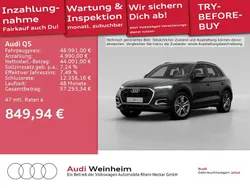 Mythosschwarz metallic Gebraucht 2024 Audi Q5 Ambiente SUV | 48.991 € (Fairer Preis)