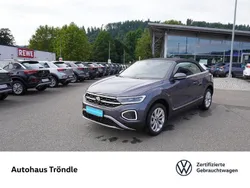 Grau Gebraucht 2024 VW T-Roc Cabriolet Style Cabrio | 33.980 € (Fairer Preis)