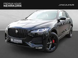 Schwarz (narvik black) Gebraucht 2021 Jaguar F-Pace S SUV | 38.400 € (Etwas zu teuer)