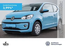 Blau Gebraucht 2021 VW up! move up! Kleinwagen | 10.880 € (Fairer Preis)