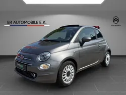 Grau Gebraucht 2021 Fiat 500C Dolcevita Cabrio | 13.450 € (Guter Preis)