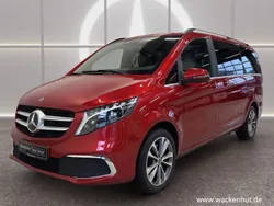 Rot Gebraucht 2023 Mercedes V300 Avantgarde Edition Van / Kleinbus | 69.990 € (Fairer Preis)