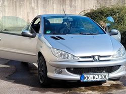 Silber Gebraucht 2003 Peugeot 206 CC Cabrio | 750 € (Guter Preis)
