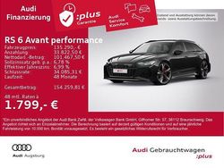 Mythosschwarz metallic Gebraucht 2025 Audi RS6 Performance Kombi | 135.290 € (Guter Preis)