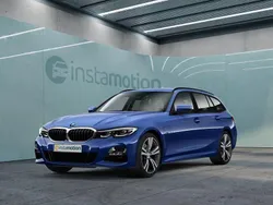 Blau Gebraucht 2021 BMW 320e M Sport Kombi | 33.399 € (Fairer Preis)