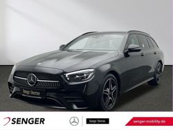 Schwarz Gebraucht 2022 Mercedes E400 AMG Limousine | 48.980 € (Fairer Preis)