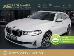 Mineralweiss metallic Gebraucht 2021 BMW 530 Luxury Line Kombi | 38.900 € (Etwas zu teuer)