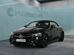 Schwarz Gebraucht 2023 Mercedes E300 AMG Cabrio | 60.000 € (Teuer)