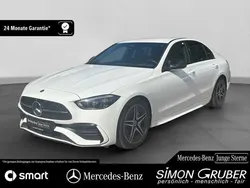 Unilack polarweiß Gebraucht 2024 Mercedes C300 AMG Limousine | 51.950 € (Fairer Preis)
