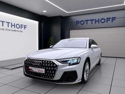 Gletscherweiß metallic Gebraucht 2022 Audi A8L Ambiente Limousine | 56.750 € (Superpreis)