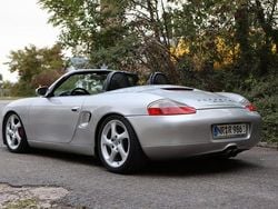 Silber Gebraucht 1997 Porsche 986 Boxster Cabrio | 13.500 € (Etwas zu teuer)
