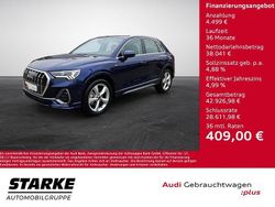 Blau (navarrablau metallic) Gebraucht 2025 Audi Q3 S-Line SUV | 42.540 € (Guter Preis)