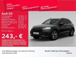 Mythosschwarz metallic Gebraucht 2024 Audi Q5 Ambiente SUV | 53.822 € (Teuer)