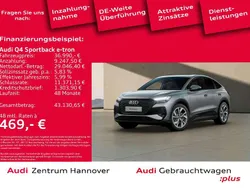 2l taifungrau metallic Gebraucht 2022 Audi Q4 e-tron SUV | 36.990 € (Etwas zu teuer)