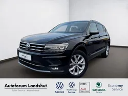 Schwarz deep black perleffekt Gebraucht 2020 VW Tiguan Allspace Highline SUV | 27.880 € (Superpreis)