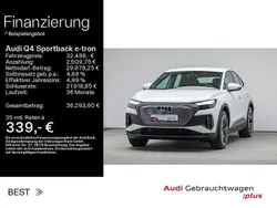 Weiß Gebraucht 2022 Audi Q4 Sportback e-tron Comfort SUV | 32.488 € (Fairer Preis)