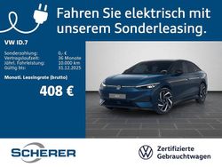 Aquamarinblau metallic (metallic) Gebraucht 2025 VW ID.7 Pro Limousine | 49.380 € (Teuer)