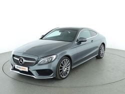 Grau Gebraucht 2018 Mercedes C250 AMG line Coupé | 28.850 € (Etwas zu teuer)