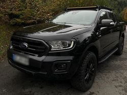 Schwarz Gebraucht 2021 Ford Ranger Wildtrack Abholung | 31.400 € (Fairer Preis)