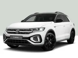 Pure white/schwarz Neu 2025 VW T-Roc R-line SUV | 40.999 € (Teuer)