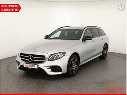 Silber Gebraucht 2018 Mercedes E200 AMG line Kombi | 29.990 € (Fairer Preis)