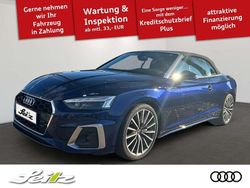 Navarrablau metallic Gebraucht 2022 Audi A5 Cabriolet Ambiente Cabrio | 38.798 € (Fairer Preis)
