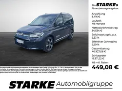 Blau (starlight blue metallic) Gebraucht 2024 VW Caddy Style Van / Kleinbus | 37.950 € (Etwas zu teuer)