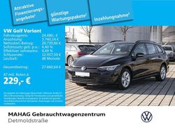 Schwarz Gebraucht 2022 VW Golf VIII Life Kombi | 24.480 € (Fairer Preis)