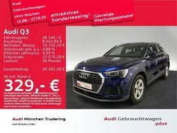 Navarrablau metallic Gebraucht 2022 Audi Q3 Comfort SUV | 28.146 € (Superpreis)