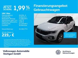 Weiß Gebraucht 2025 VW T-Roc Life SUV | 30.930 € (Guter Preis)
