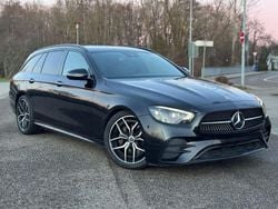 Schwarz Gebraucht 2021 Mercedes E220 AMG line Kombi | 18.000 € (Superpreis)