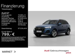 Blau Gebraucht 2024 Audi Q7 S-Line SUV | 72.960 € (Guter Preis)