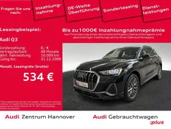 0e mythosschwarz metallic Gebraucht 2022 Audi Q3 S-Line SUV | 32.450 € (Guter Preis)
