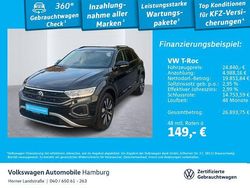 2t deep black perleffekt Gebraucht 2025 VW T-Roc Goal SUV | 24.840 € (Teuer)