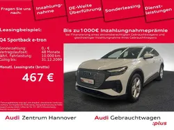 Gletscherweiß metallic Gebraucht 2022 Audi Q4 Sportback e-tron Basis SUV | 27.450 € (Fairer Preis)