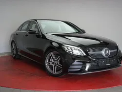 Obsidian black Gebraucht 2020 Mercedes C220 AMG line Limousine | 28.950 € (Etwas zu teuer)