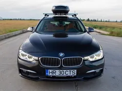 Schwarz Gebraucht 2017 BMW 318 Luxury Line Kombi | 13.000 € (Teuer)