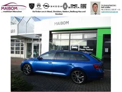 Race blau metallic (metallic) Gebraucht 2021 Skoda Superb SportLine Kombi | 24.900 € (Fairer Preis)