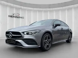 lack mountaingrau Gebraucht 2020 Mercedes CLA250e Shooting Brake AMG Kombi | 29.880 € (Fairer Preis)