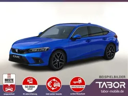 Premium crystal blue metallic Neu 2025 Honda Civic Advance Limousine | 37.988 € (Superpreis)