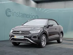 Schwarz Gebraucht 2023 VW T-Roc Cabriolet Move Cabrio | 33.340 € (Teuer)