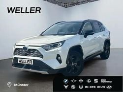 Novaweiß perleffekt / dach schwarz Gebraucht 2019 Toyota RAV4 Hybrid Style SUV | 29.390 € (Fairer Preis)