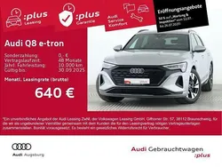 Florettsilber metallic Gebraucht 2024 Audi Q8 e-tron Advanced Plus SUV | 69.810 €