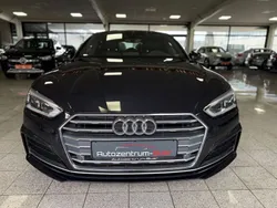 Mondscheinblau metallic Gebraucht 2018 Audi A5 Sportback S-Line Limousine | 26.990 € (Fairer Preis)